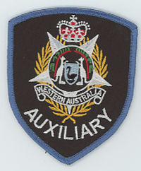 FOREIGN,AUSTRALIA,WESTERN AUSTRALIA POLICE AUXILIARY 1